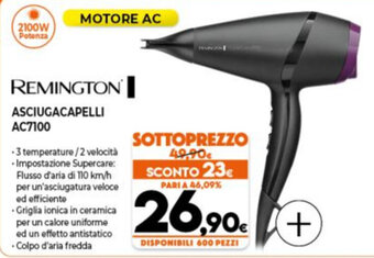Expert Remington Asciugacapelli AC7100 offerta