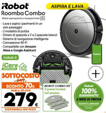 Robot Roomba Combo