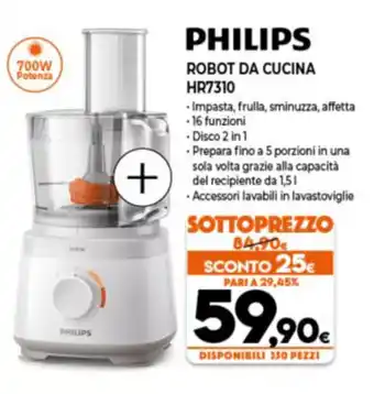 Expert Philips Robot da Cucina HR7310 offerta