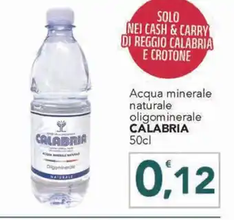 Altasfera Acqua minerale naturale oligominerale CALABRIA 50cl offerta