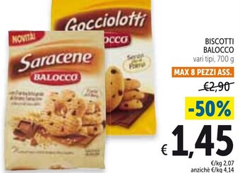 Spazio Conad Balocco Biscotti 700 g offerta