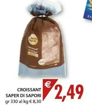 Mercatò Saper Di Sapori Croissant 330 G offerta