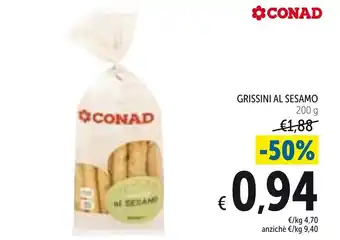 Grissini Al Sesamo 200 g