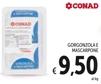 Spazio Conad Gorgonzola E Mascarpone offerta