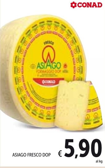 Spazio Conad Asiago Fresco DOP offerta
