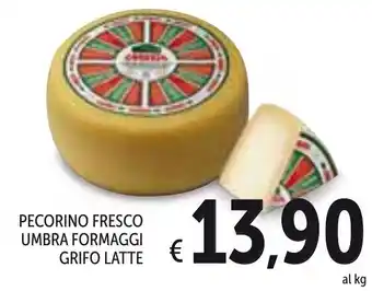 Spazio Conad Pecorino Fresco Umbra Formaggi Grifo Latte offerta
