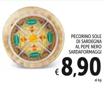Spazio Conad Pecorino Sole Di Sardegna Al Pepe Nero Sardaformaggi offerta