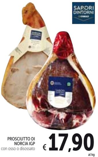 Spazio Conad Prosciutto Di Norcia IGP offerta