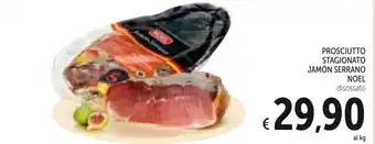Spazio Conad Noel Prosciutto Stagionato Jamón Serrano Disossato offerta