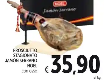 Noel Prosciutto Stagionato Jamón Serrano Con Osso