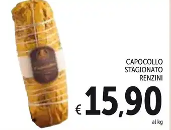Spazio Conad Renzini Capocollo Stagionato offerta