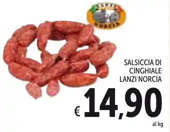 Salsiccia Di Cinghiale Lanzi Norcia