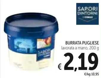 Spazio Conad Burrata Pugliese Lavorata a Mano 200 g offerta
