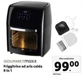 Lidl GOURMETMaxx Friggitrice ad aria calda 9 in 1 offerta