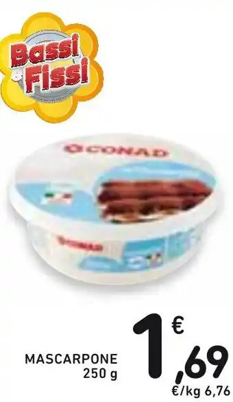 Spazio Conad Mascarpone 250 g offerta