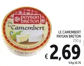 Spazio Conad Paysan Breton Le Camembert 250 g offerta