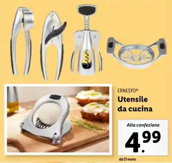 Lidl ERNESTO Utensile da cucina offerta