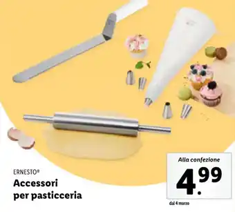 Lidl ERNESTO Accessori per pasticceria offerta