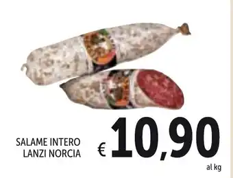 Spazio Conad Salame Intero Lanzi Norcia offerta