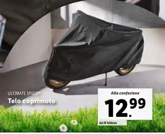 Lidl ULTIMATE SPEED Telo coprimoto offerta