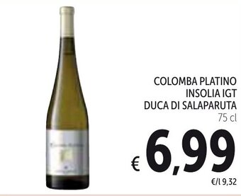 Colomba Platino Insolia IGT Duca Di Salaparuta 75 cl