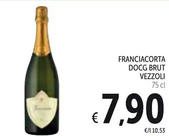 Spazio Conad Franciacorta DOCG Brut Vezzoli 75 cl offerta