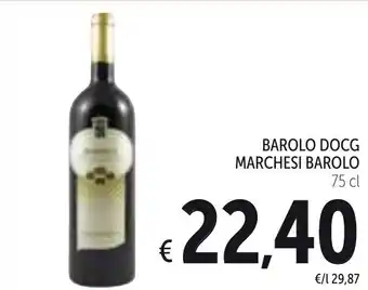 Spazio Conad Barolo DOCG Marchesi Barolo 75 cl offerta