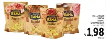 Spazio Conad Giovanni Rana Pasta Fresca Ripiena Rustici vari tipi 250 g offerta