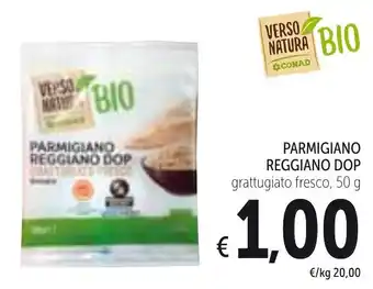 Spazio Conad Parmigiano Reggiano Dop Grattugiato Fresco 50 g offerta