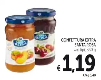 Spazio Conad Santa Rosa Confettura Extra 350g offerta