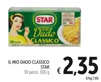 Spazio Conad Star Il Mio Dado Classico 30 pezzi 300g offerta