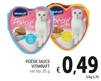Spazio Conad Vitakraft Poésie Sauce 85g offerta