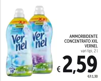 Spazio Conad Vernel Ammorbedente Concentrato 2l offerta