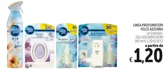 Spazio Conad Felce Azzurra Linea Profumatori 140ml offerta