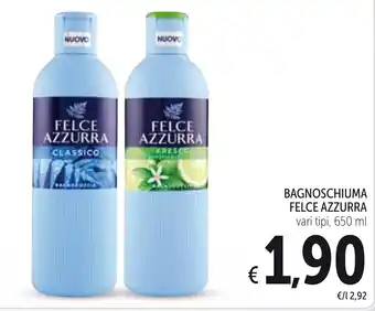 Spazio Conad Felce Azzurra Bagnoschiuma 650ml offerta
