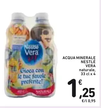 Spazio Conad Nestlè Acqua Minerale 33cl x 4 offerta