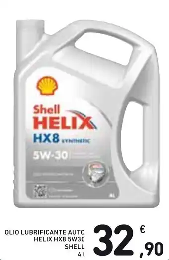Spazio Conad Shell Olio Lubricante Auto Helix HX8 5W30 4l offerta