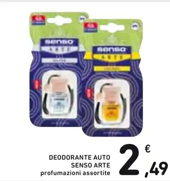Spazio Conad Senso Arte Deodorante Auto offerta