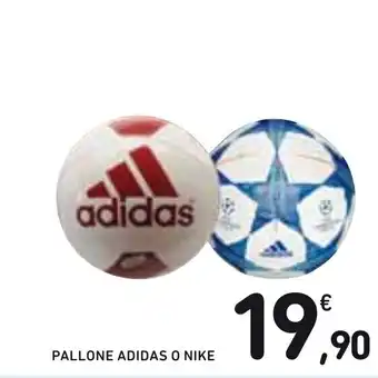 Pallone Adidas o Nike