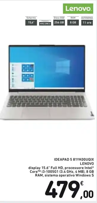 Lenovo IdeaPad 5 81YK00UQIX