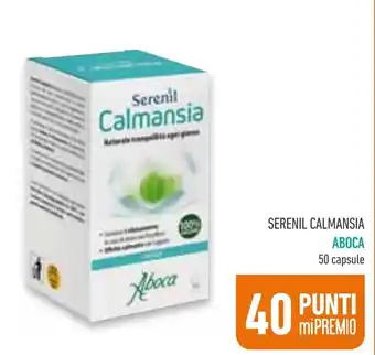Spazio Conad Aboca Serenil Calmansia 50 capsule offerta