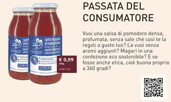 Prezzemolo e Vitale Passata Del Consumatore offerta