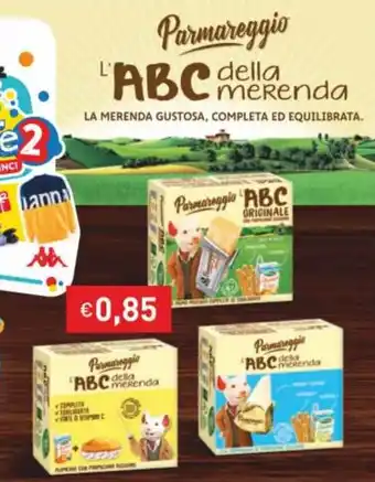 Prezzemolo e Vitale Parmareggio ABC della merenda offerta