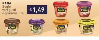 Prezzemolo e Vitale Rana Sughi vari gusti e grammature offerta