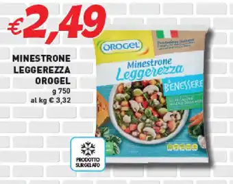 Coal MINESTRONE LEGGEREZZA OROGEL g 750 offerta
