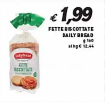 Coal FETTE BISCOTTATE DAILY BREAD g 160 offerta