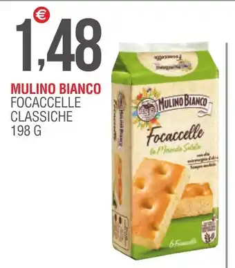 Caramico MULINO BIANCO FOCACCELLE CLASSICHE 198 G offerta