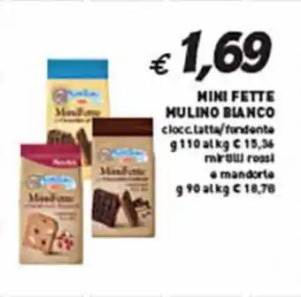 Coal MINI FETTE MULINO BIANCO g 110 offerta