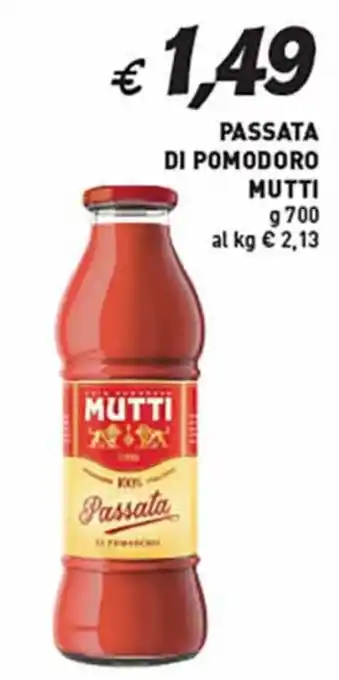 PASSATA DI POMODORO MUTTI g 700