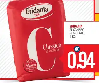 ERIDANIA ZUCCHERO SEMOLATO 1 KG